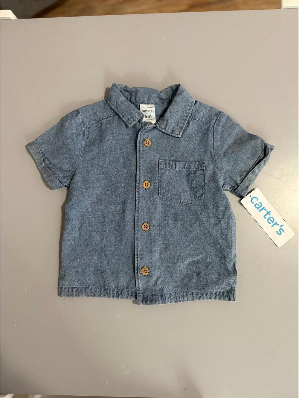 Carters baby shirts size 6m NWT